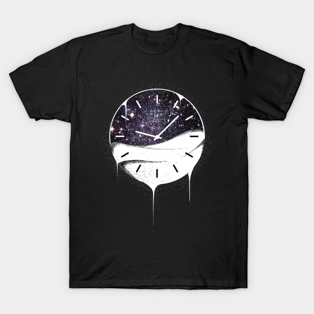 Spilling Time T-Shirt by Evan_Luza